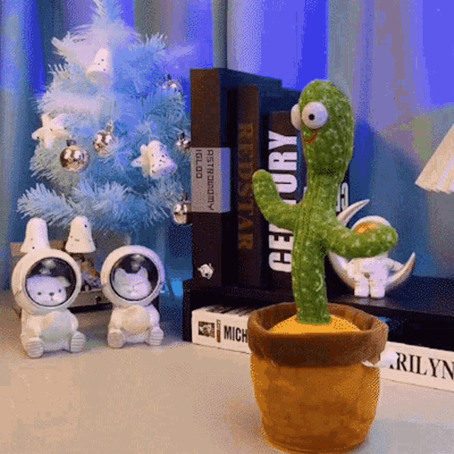 LED Musical Dancing & Mimicry Cactus Toy